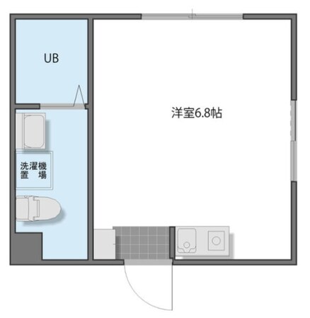 CUBE FLATの物件間取画像